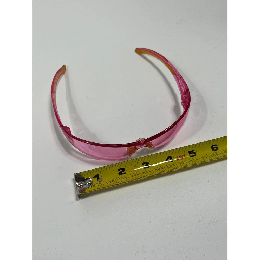 Vintage Y2K Womens Sunglasses Pink Tinted 2000s Bratz Barbie Girl